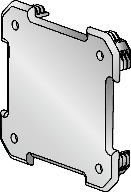 MIA-EC Trägerendkappe Trägerendkappe für eine sicherere und sauberere Abdeckung von MI und MIQ Montageträgerenden