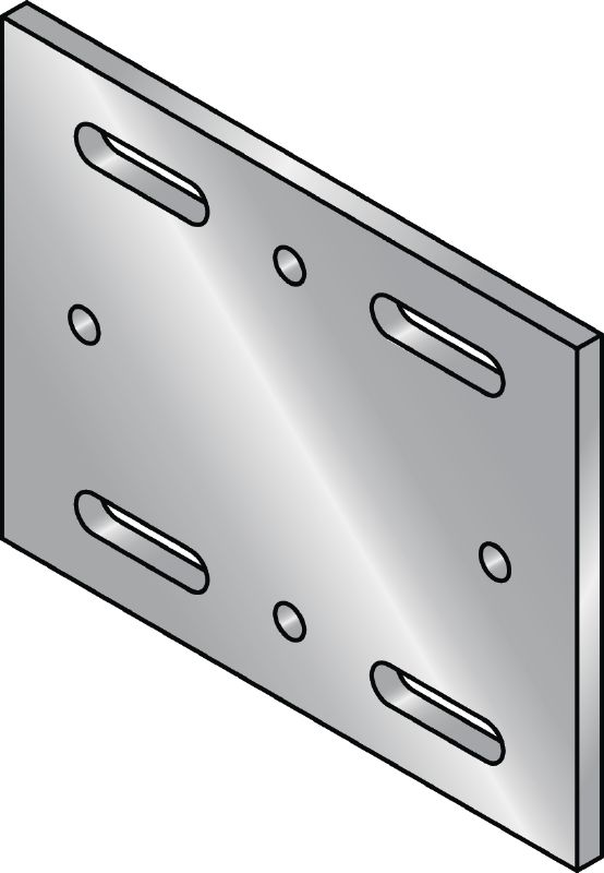 MIB-SH Grundplatte Feuerverzinkte Grundplatte zur Befestigung von MI Montageträgern auf Stahl