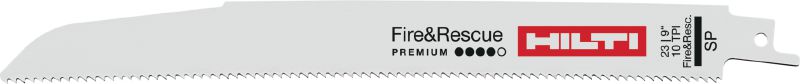 Säbelsägeblätter für Feuerwehr- und Rettungseinsätze Hochwertige Säbelsägeblätter für Feuerwehr- und Rettungseinsätze sowie für extrem schwere Metallschnittarbeiten