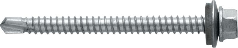 Metallbau-Selbstbohrschrauben S-MD 43 S Selbstbohrschraube (A2 Edelstahl) mit 14-mm-Unterlegscheibe für mitteldicke Metall-Metall-Befestigungen (bis 6 mm)