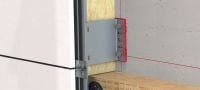 Mensola FOX VI L Mensola versatile da parete per installare sottostrutture di facciata rainscreen Applicazioni 13