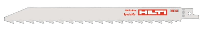Schneiden von Leichtbeton und Mauerwerk Premium-Säbelsägeblatt mit langer Lebensdauer für zügige Schnitte in Leichtbeton und Ziegel bis 215 mm