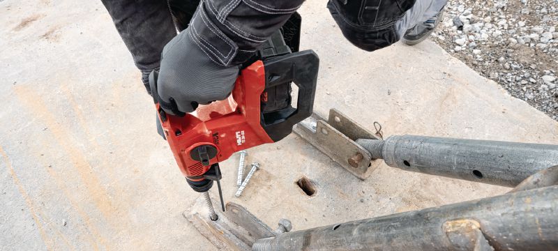 Akku-Bohrhammer TE 30-22 Leistungsstarker SDS Plus (TE-C) Akku-Bohrhammer mit aktiver Vibrationsreduktion und elektronischer Schnellabschaltung zum Bohren und Meisseln in Beton (Nuron-Akku-Plattform) Anwendungen 1