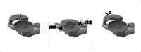 Meuleuse d'angle AG 115-S Meuleuse d'angle compacte 850W (230V), 700W (100-110V) avec commutateur latéral, pour disques jusqu'à 115 mm Applications 1