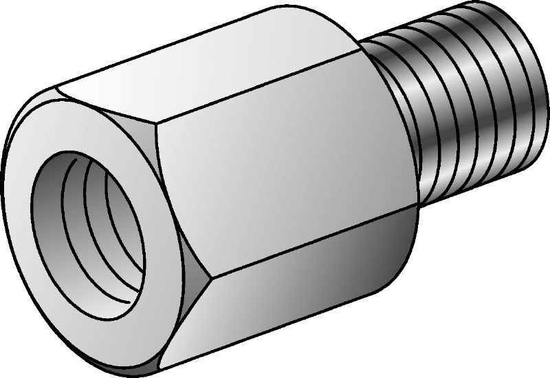 GA Adaptateur fileté galvanisé pour la liaison de filetages de diamètres interne et externe différents