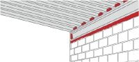 Schiuma di sigillatura giunti CS-F JS Schiuma di isolamento flessibile ideale per giunti soggetti a movimento, quali porte e finestre Applicazioni 4