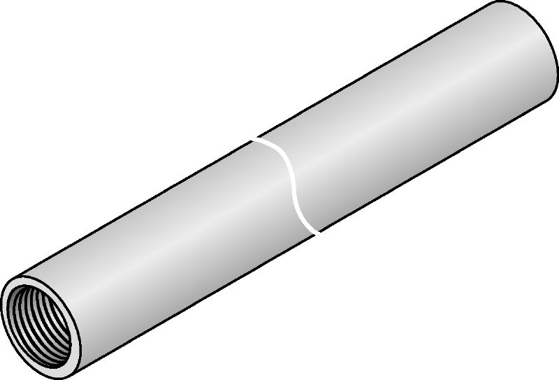 Tube fileté GR-G-I Tube galvanisé à filetage intérieur en acier de type 4.6 utilisé comme accessoire dans des applications diverses