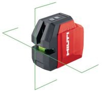Laser a linea verde PM 2-LG Laser a linea verde con 2 raggi ad alta visibilità per livellamento e allineamento