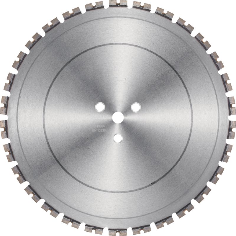 Lame de scie murale Equidist SPX LC-5E - Silencieuse (Arbre 25.4) Lames de scie murale Ultimate (5 kW) conçues pour une coupe très rapide et de longue durée avec réduction du bruit (mandrin 25,4)